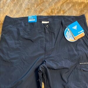 Columbia Charcoal Straight Leg Performance Pants